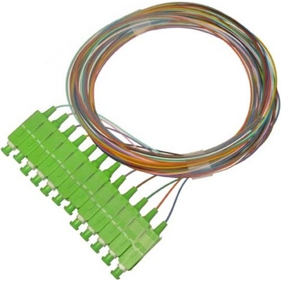 XtendLan FOTS-SCA-9-1-9-12 FO pigtail SC/APC, 9/125, 0,9mm,1m, 12ks