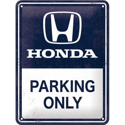 Honda parking plechová cedule 15x20cm