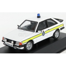 Vanguards Ford england Escort Mkiii Xr3i Police 1990 Bílá Žlutá 1:43