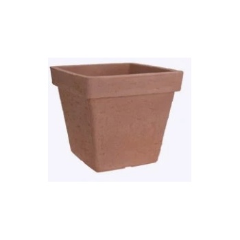 САКСИЯ y54195480 КВАДРАТ С БОРД 39х39х35см ТЕРАКОТА (y54195480)