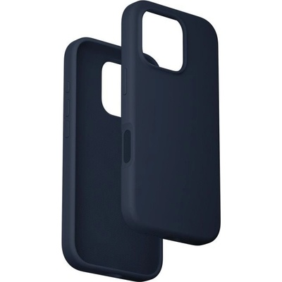 Vention Liquid Silicone Case for iPhone 16 Pro with MagSafe Midnight Blue KUHL0-30