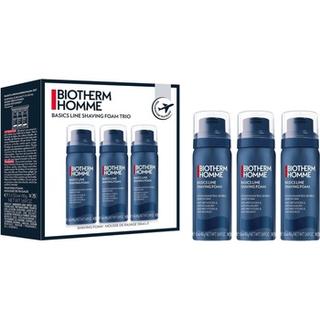 Biotherm Homme Комплект - Пяна за бръснене Basics Line, 3 x 50 ml