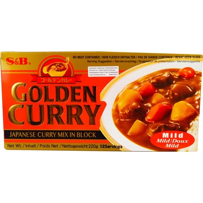 S&B Omáčka Golden Curry jemná 220 g