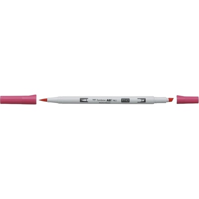 Tombow Маркер алкохол ABT PRO Dual Brush 743 горещо розово (ABTP-743)