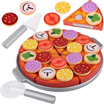 JOKO Detská Pizza na krájanie so suchým zipsom