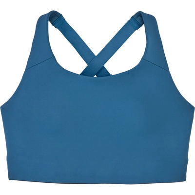 Patagonia Дамски спортен сутиен Patagonia Women's Shadowlite High Impact Adjustable Bra Sports bra - Aquatic Blue (114-3250-0313)