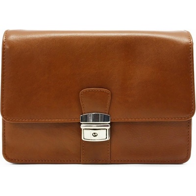 Pánská kožená dokladová etue 611­-2411 světle hnědá – Zboží Mobilmania