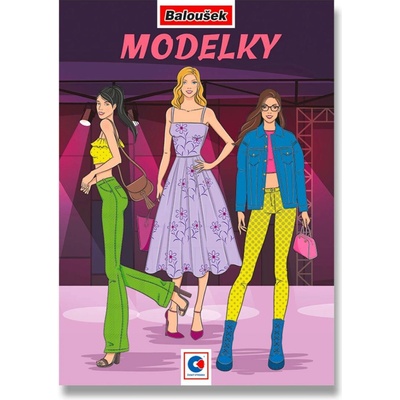 Baloušek Omalovánka A5 Modelky