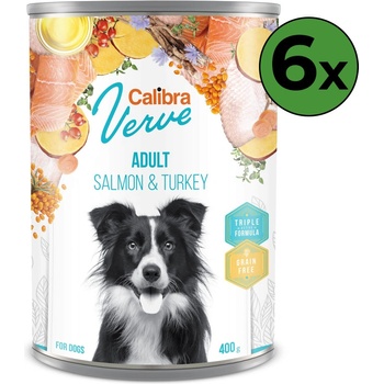 Calibra Dog Verve konz.GF Adult Salmon&Turkey 400 g