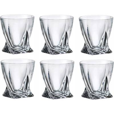 QUADRO BOHEMIA sklenice na whisky sada 6 x 340 ml