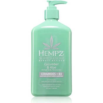 HEMPZ Cucumber & Aloe крем за тяло 500ml