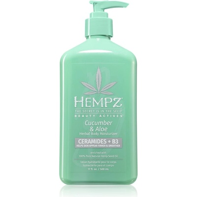 HEMPZ Cucumber & Aloe крем за тяло 500ml