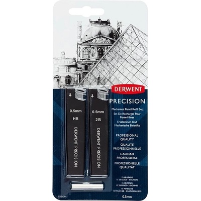 Derwent Grafitová tuha Precision sada HB 2B 05 mm 2302430 240839