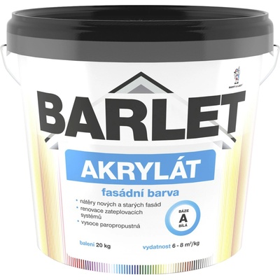 BARLET báza akrylát plus BP A biely 20 kg