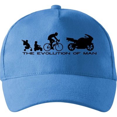 Evolution of man supersport so zahnutým šiltom a látkovou sponou Svetlomodrá