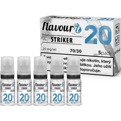 Flavourit STRIKER Dripper booster 70/30 20mg 5x10ml