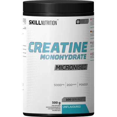 Skill Nutrition Micronised Creatine Monohydrate [500 грама] Неовкусен
