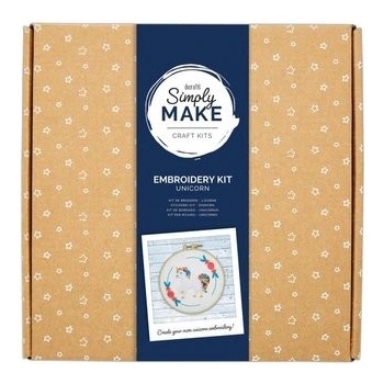 Docrafts Kreatívna sada výšivka jednorožec