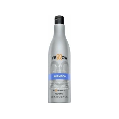 Alfaparf Milano Yellow Silver Shampoo neutralizujúci šampón pre platinovo blond a šedivé vlasy 500 ml