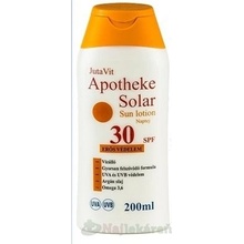 JutaVit Apotheke Solar Sun lotion 30 SPF, 200 ml mlieko