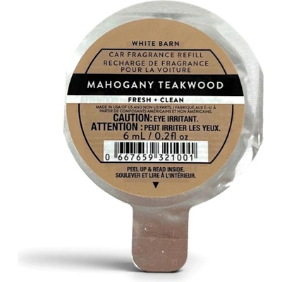 Bath & Body Works MAHOGANY TEAKWOOD náhradná náplň 6 ml