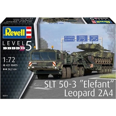 Revell SLT 50-3 Elefant a Leopard 2A4 RVL03311 1:72