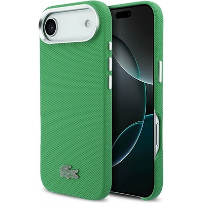 Lacoste Iconic Petit Pique Metal Logo MagSafe Задна Обвивка за iPhone Air Green Lacoste | Zelen | МЪЖЕ | UNI