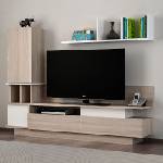 TopMebel Almeria TopMebel меламинов ТВ шкаф в бял - кордоба цвят 149x29, 5x117cm