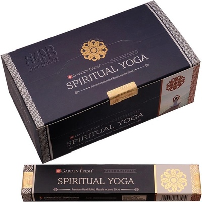 Garden Fresh Spiritual Yoga indické vonné tyčinky 12 x 15 ks