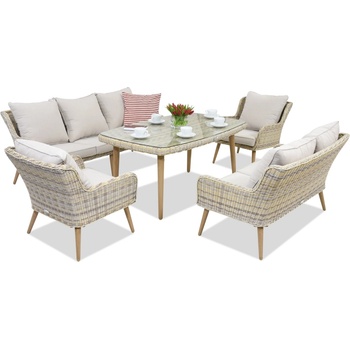 Garden Point Градински мебели Bilbao Apetito 7 Garden Point sand (GAP0560-7)