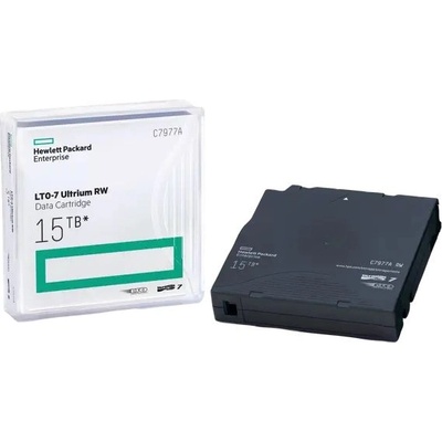 HP Касета за архивиране HPE LTO-7 Ultrium 15 TB RW Data Cartr (HP-LTO-C7977A)