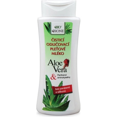 BC Bione Cosmetics Aloe Vera odličovacie mlieko 255 ml