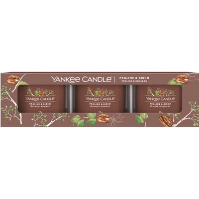 Yankee Candle Signature Praline & Birch 3 x 37 g