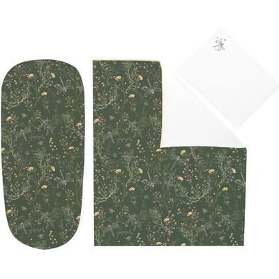 KikkaBoo Бебешки спален комплект за количка 6 части Secret Garden Gre (kikka-41101060145)