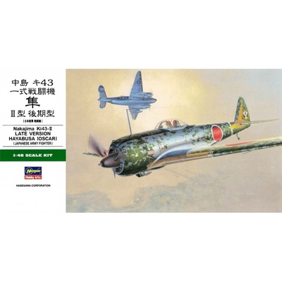 Hasegawa Nakajima Ki-43-II Late Version Hayabusa Oscar 1:48