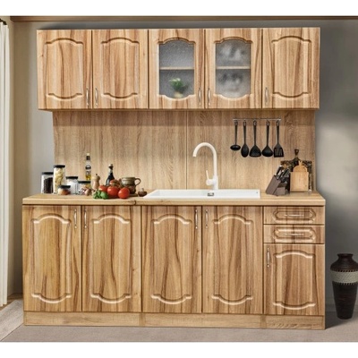 Мебелна фабрика НОВ ДОМ - гр. Ямбол Кухня Кати МДФ 200см (555551)