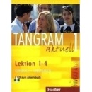 Učebnice Tangram aktuell 1 lekce 1-4 - učebnice němčiny a pracovní sešit s audio-CD k PS