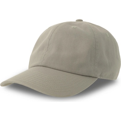Atlantis Headwear Beat-S 6 panelová baseballová COT33024207699-grey Šedá