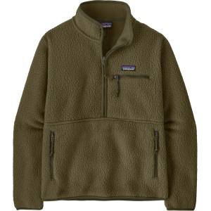 Patagonia Дамски суичър Patagonia Women's Retro Pile Marsupial Hoodie - Basin Green - размер XXL (017-4744-0116)