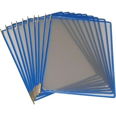 TARIFOLD Závěsné kapsy A4 s úchyty modré 10 ks