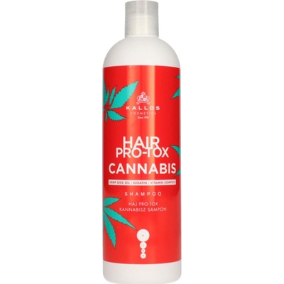 Kallos Hair Pro-Tox Cannabis Shampoo 500 ml