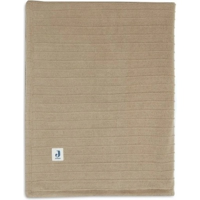 Jollein Deka pletená samet Pure Knit Biscuit
