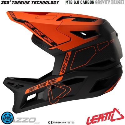 LEATT MTB Gravity 6.0 Carbon V25 Glow 2026 – Hledejceny.cz