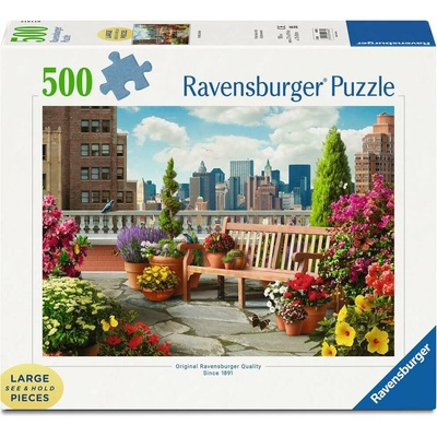 Ravensburger Zahrada na střeše 500 dílků
