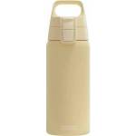 SIGG - Insulated drinking bottle - Thermos bottle Shield Therm One Opti Yellow carbonated drinks - Leak-proof - Dishwasher safe - BPA-free - 90% recycled stainless steel - Light yellow - 0.5L - 6022.30