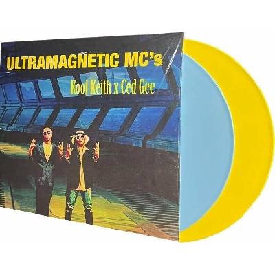 Ultramagnetic MC's - Ced G X Kool Keith (Yellow/Blue Coloured) LP