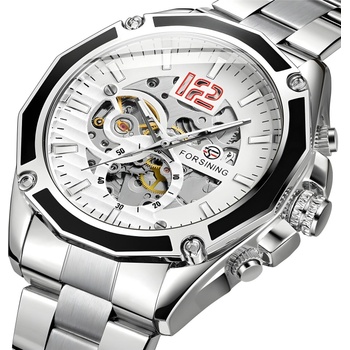 Forsining Часовник forsining rh-14579 - Сребърен kp14579 (rh-14579)