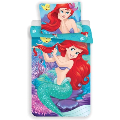 Jerry Fabrics obliečky Ariel Bedding modrá mix farieb 140x200 70x90