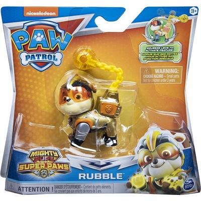 Spin Master PAW PATROL Základní figurky Super hrdinů Rubble