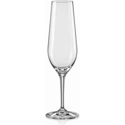 Crystalex-BOHEMIA CRYSTAL CRYSTALEX-Amoroso(40651)-Чаша шампанско 200мл-1бр (0109150)